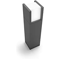 Los mejores  - Philips myGarden Arbour - Pedestal- iluminación exterior- LED- aluminio- luz blanca fría- 10 x 10 x 40 cm- color…